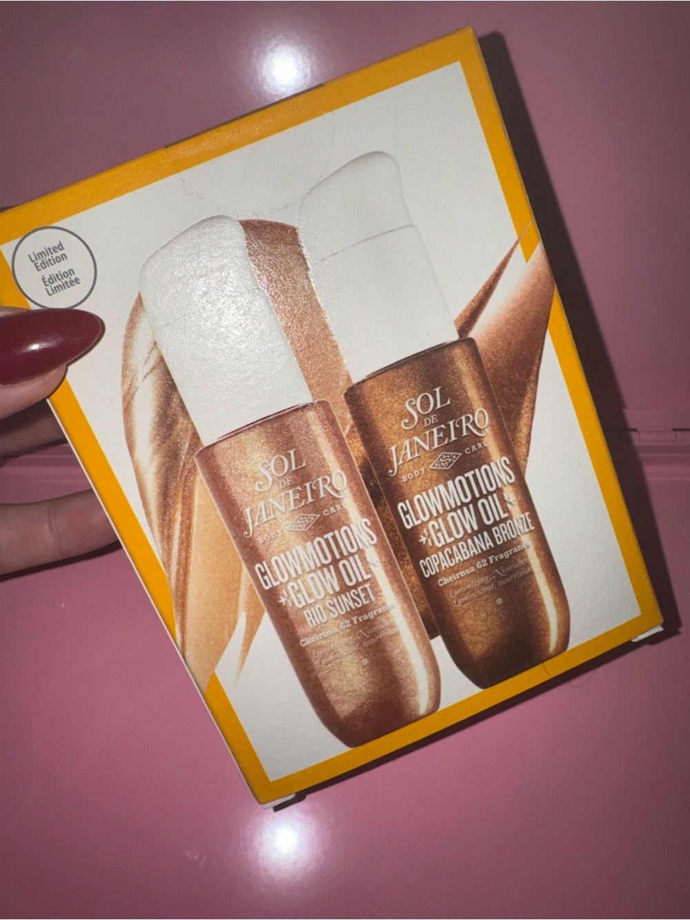 Sol de Janeiro Glowmotions Glow Oil Duo - Shimmer body oil